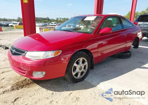 2000 Toyota Camry Solara Sle V6 z USA, uszkodzony, nr VIN 2T1CF22P9YC298941